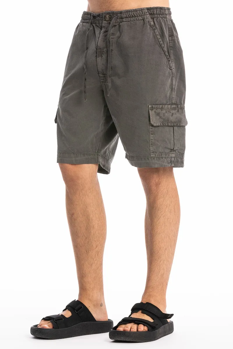 RAVENS VIEW IBIZA RAVENS VIEW IBIZA Herren vegan Kurze Hose Wüste Anthrazit, Dunkelgrau, – Produktbild 1 von 2