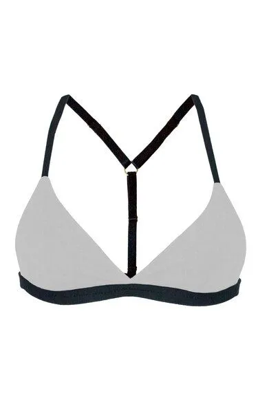 Golden Circle Clothing Golden Circle Clothing Soft BH mit Biogummi, Grau, – Produktbild 1 von 4