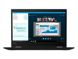Lenovo LENOVO Laptop THINKPAD X13 YOGA (1ST GEN) mit 256GB SSD, 16GB, refurb., 3. Wahl, black – Produktbild 1 von 1