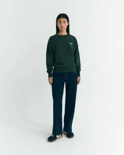 thinking mu Thinking MU Damen vegan Sweatshirt Jodie Grün – Produktbild 1 von 1