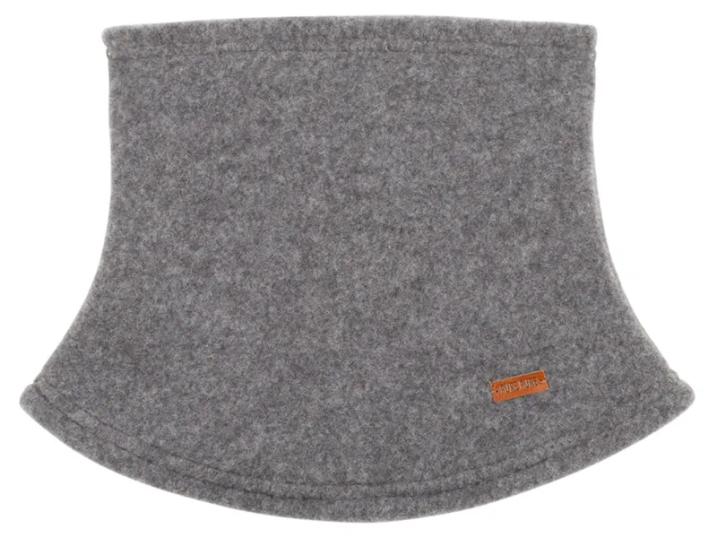 Pure pure by Bauer PURE PURE by Bauer Baby und Kinder Schlupfschal Bio-Merinowolle Fleece schiefer Gr. 1, Maße 21 x 20 cm, Grau, – Produktbild 1 von 1