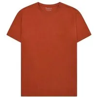 KnowledgeCotton Apparel KnowledgeCotton Apparel Basic T-Shirt, Burnt brick, – Produktbild 1 von 1