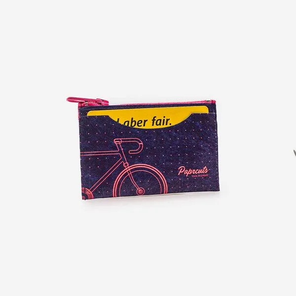paprcuts paprcuts Münzbörse, Bike (lila), – Produktbild 3 von 4