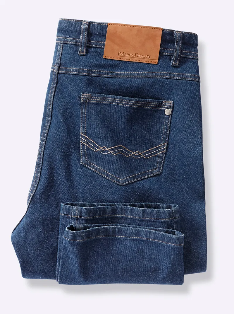 marco donati 5-Pocket-Jeans blue-stone-washed, Blue-stone-washed, – Produktbild 3 von 3