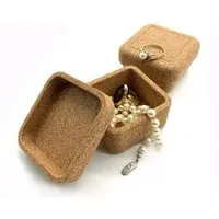 Kork-Deko Kork-Deko Schmuck-Dose aus Kork (Schmuckkästchen) | 6,5 x 6,5 cm – Produktbild 1 von 1