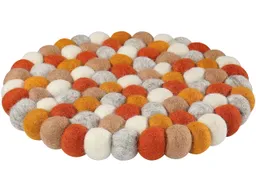 cilio cilio Untersetzer "LANA" aus Schafwolle, Ø 21 cm, bis 100°C, ambra – Produktbild 1 von 1
