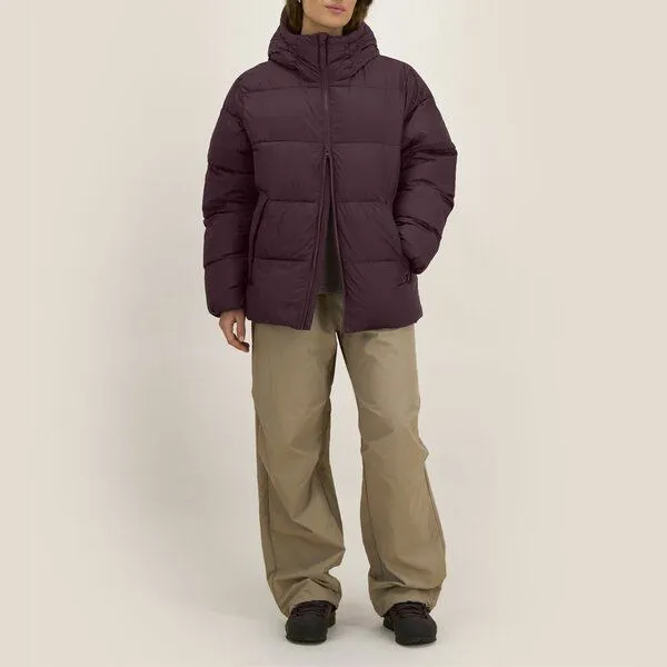 YTWOO YTWOO Medium Fit Unisex Pufferjacke mit Kapuze, Red brown, – Produktbild 2 von 4