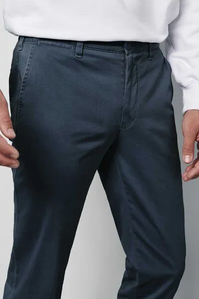 M 5 BY MEYER M 5 BY MEYER Casual Baumwollchino, Blau (blau), – Produktbild 5 von 5