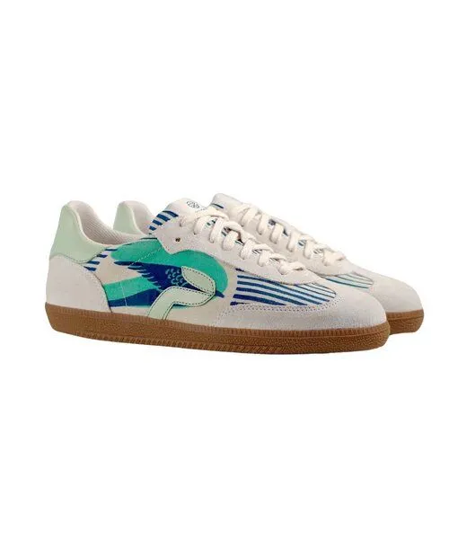 PANAFRICA PANAFRICA Bunte Sneaker - Sahara - Unisex, Perle (türkis), – Produktbild 3 von 4