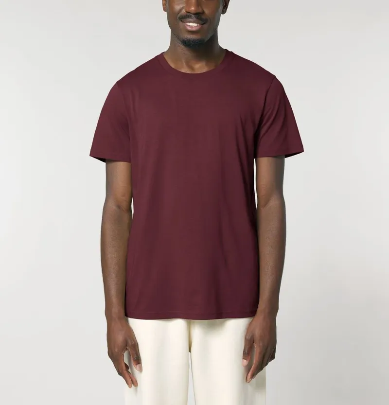 UNIPOLAR UNIPOLAR Basic T-Shirt Crafton, Burgundy, – Produktbild 1 von 1