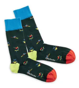 DillySocks DillySocks Socken Ski Free aus Biobaumwoll-Mix – Produktbild 1 von 1