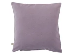 HANS NATUR Kissenbezug Bio-Baumwolle Biber-Qualität lila Maße 40 x 40 cm – Produktbild 1 von 1