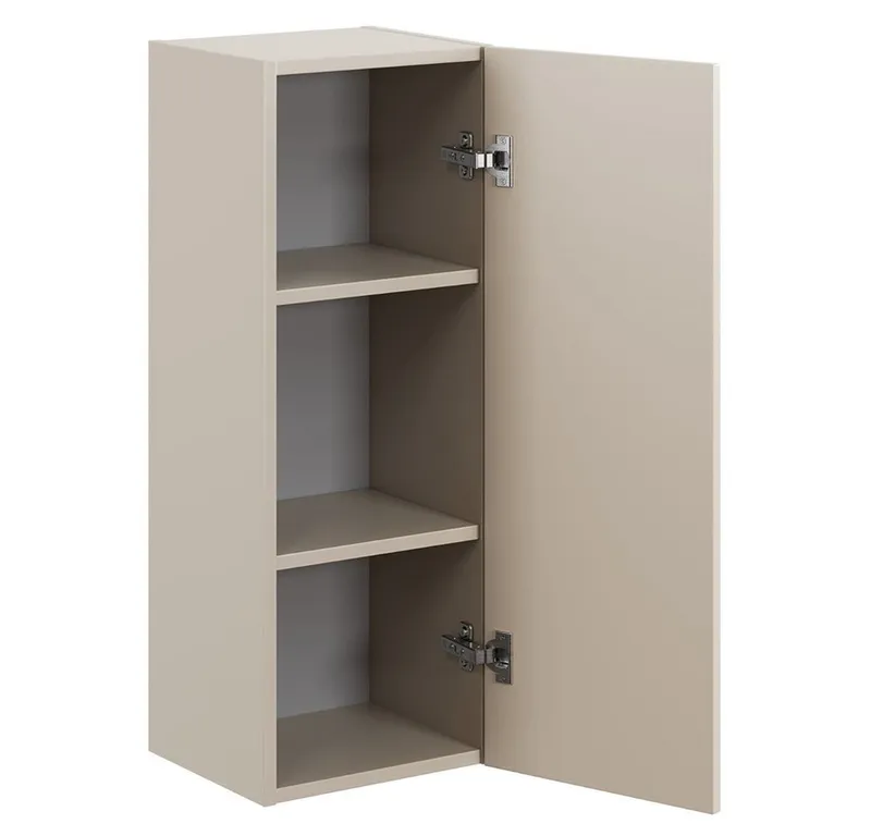 Lomadox Hängeschrank DURANGO-56 Badschrank Wandschrank, kaschmir, ca. 30/80/26,6cm, Braun, – Produktbild 4 von 4