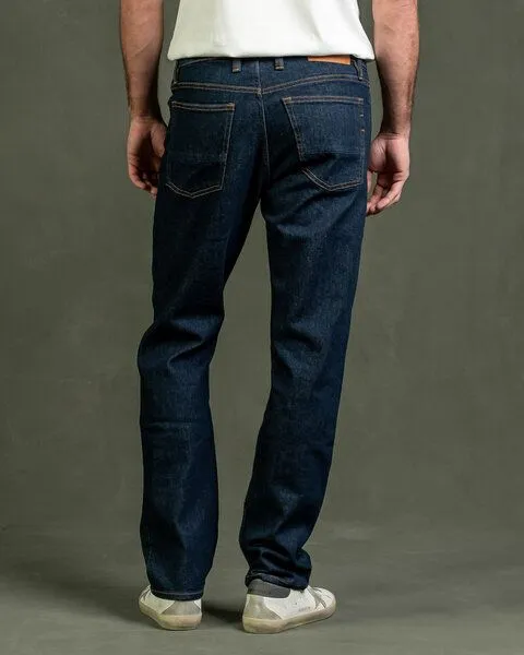 Kuyichi Kuyichi Herren Jeans SCOTT Straight mit regenerativer Baumwolle (Dark rinse) – Produktbild 5 von 5