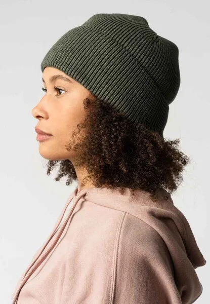 MELA MELA Rippstrick Mütze Style KALI aus 100% Bio-Baumwolle, Green blend (grün), – Produktbild 2 von 4