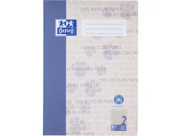 OXFORD OXFORD Recycling-Schulheft DIN A4, 16 Blatt, Lineatur 2, 90 g/m² – Produktbild 1 von 1