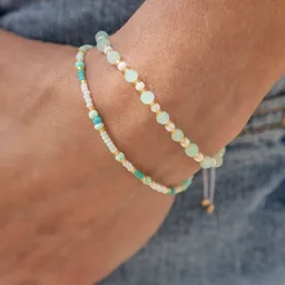 juni juni Sommer Armbandset "Fresh Summer" mint - handgemacht in Deutschland – Produktbild 1 von 1