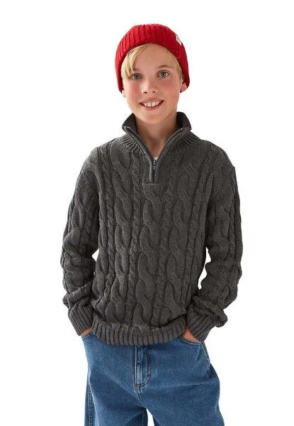 Band of Rascals Band of Rascals Cable Troyer, Grey, – Produktbild 1 von 4