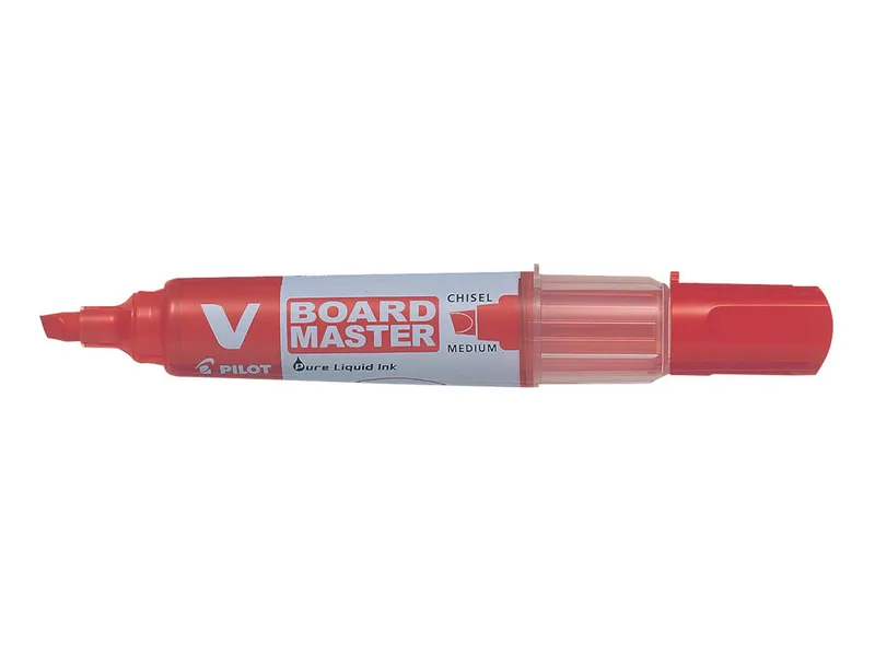 Pilot Pilot Boardmarker "V Boardmaster" mit Keilspitze, Rot, – Produktbild 1 von 2