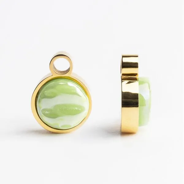 ALEXASCHA ALEXASCHA Gold Clip Creolen mit Anhänger | Mix & Match, Gold, – Produktbild 4 von 8
