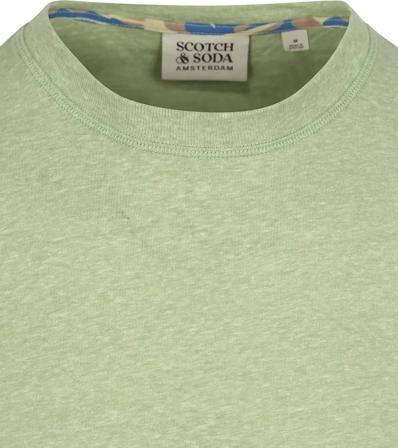 Scotch and Soda Scotch and Soda T-Shirt Melange Grün, Grün, – Produktbild 5 von 5