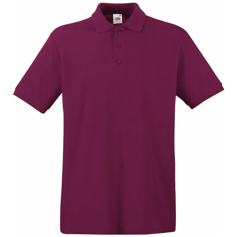 Fruit Of The Loom Fruit of the Loom Cotton Classics-16.3218 Piqué Polo Gr. 2XL burgundy – Produktbild 1 von 1