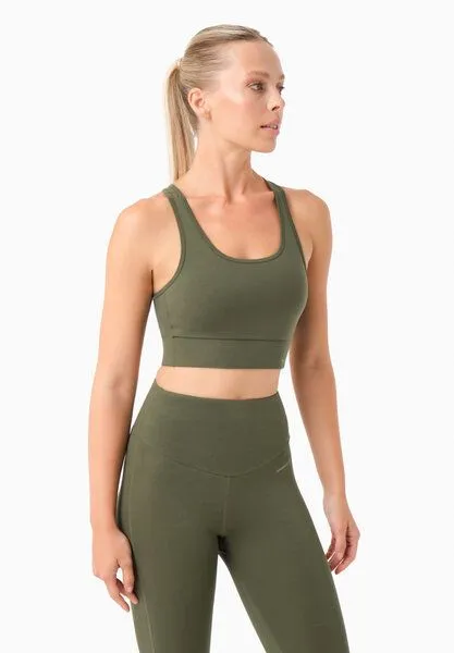 ORGANICATION ORGANICATION BIANNCA | Bralette aus Bio-Baumwolle, Olive, – Produktbild 1 von 4