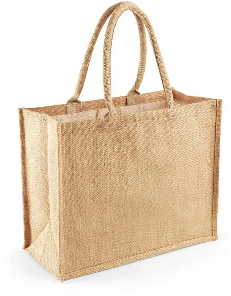 Westford Mill Westford Mill Umhängetasche Classic Jute Shopper 42 x 33 x 19 cm, Natural, – Produktbild 2 von 5
