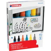 Edding Edding Set 6-teilig Flipchart Effektmarker "385" + Shading (Flipchartmarker 380) – Produktbild 4 von 4