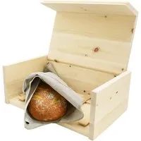 4betterdays 4betterdays Brotkasten aus Zirbel roh in 3 Größen - Handgemacht in Österreich – Produktbild 1 von 1