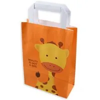 Elco ELCO Papier-Tragetasche "Giraffe" 26 x 18 x 8 cm, 50 Stk. – Produktbild 1 von 1
