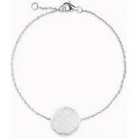 lille mus lille mus Porzellan-Armband 'Knoten' Porzellanschmuck SILBER – Produktbild 1 von 1