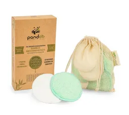 pandoo pandoo 10 Abschminkpads waschbar aus Bambus und Baumwolle – Produktbild 1 von 1