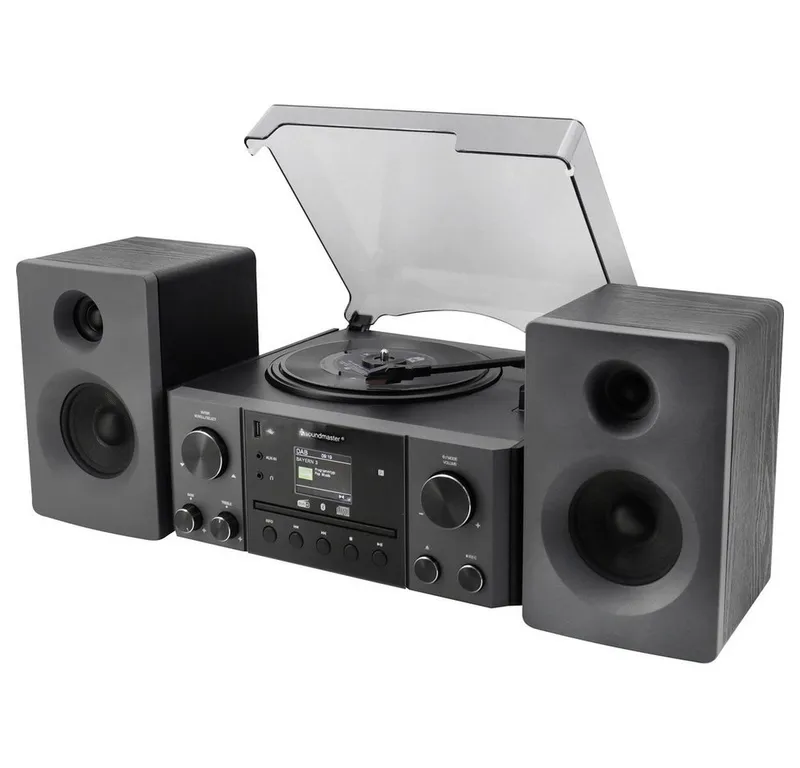 Soundmaster Soundmaster MCD1950 Schwarz Stereoanlage – Produktbild 3 von 8