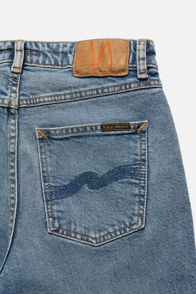 Nudie Jeans Nudie Jeans Jeans Mellow Mae, Blue, – Produktbild 7 von 7