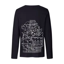 HANDGEDRUCKT HANDGEDRUCKT "Vernetzt" Männer Longsleeve – Produktbild 1 von 1