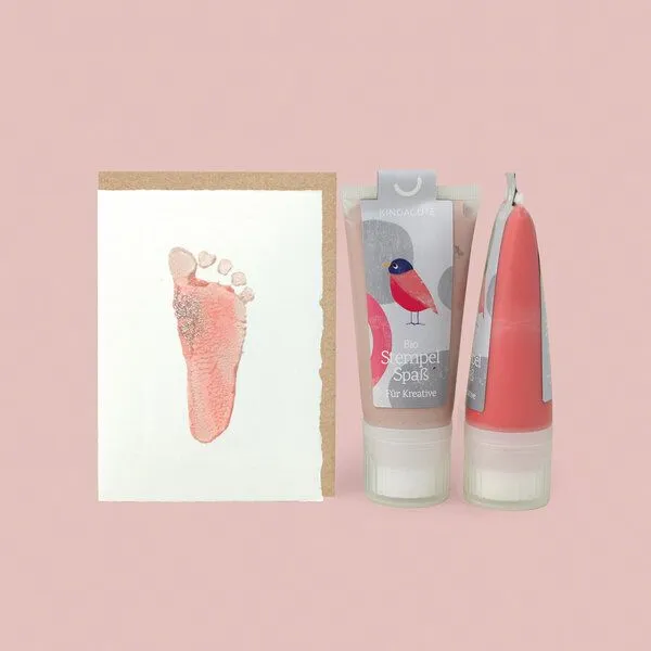 KINDACUTE KINDACUTE Bio Stempelspaß für Babys & Kids, Blush, – Produktbild 4 von 4