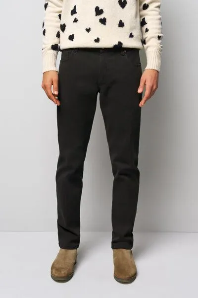 M 5 BY MEYER M 5 BY MEYER COTTON-TWILL CHINO, Grau (anthrazit), – Produktbild 2 von 4