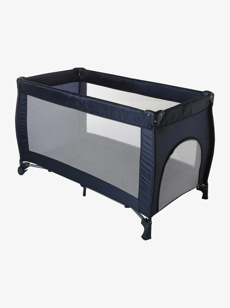 Vertbaudet Baby Reisebett mit 2 Liegehöhen, Marine, – Produktbild 2 von 3