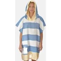 Lou-i Lou-i Badeponcho Made in Germany Surfponcho, Blau-weiß-gelb, – Produktbild 1 von 1