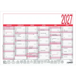 Zettler ZETTLER Tafelkalender 907 2027 – Produktbild 1 von 1
