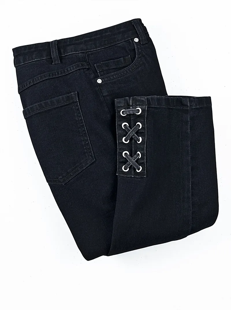 Witt 3/4-Jeans dark blue-denim, Dark blue-denim, – Produktbild 1 von 3