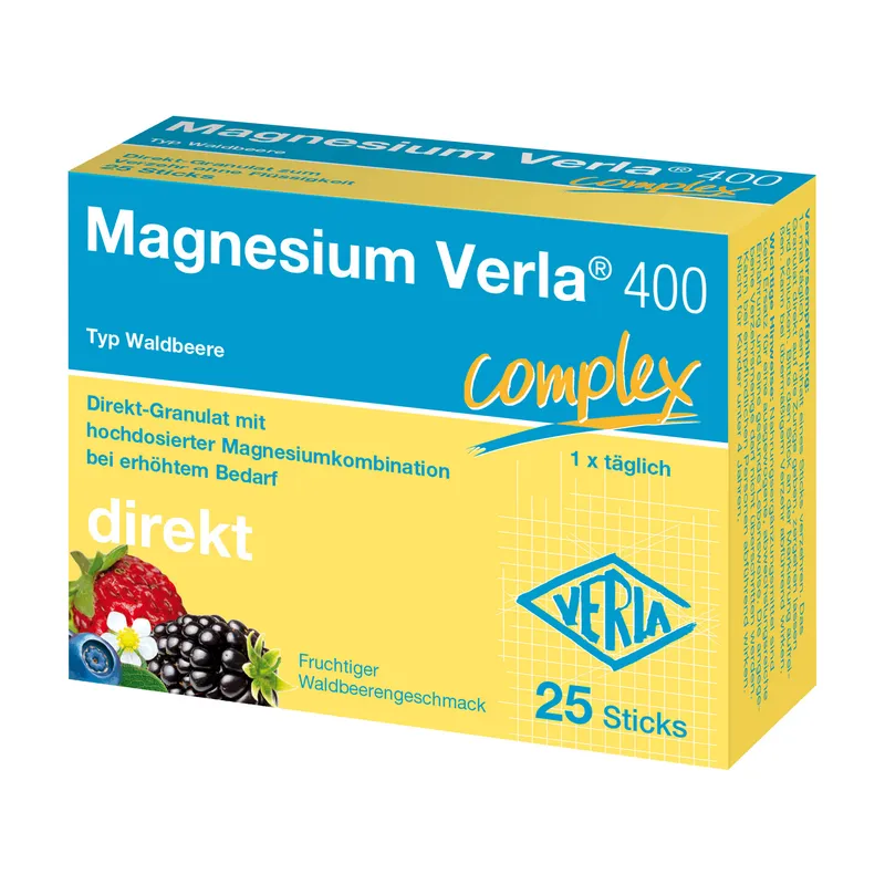 Magnesium-Verla Magnesium-Verla 400 Waldbeere Direkt-Granulat – Produktbild 2 von 2