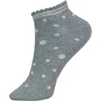grödo grödo Kinder Sneaker Socken gepunktet Bio Baumwolle Elasthan, Coke-beige-meliert, – Produktbild 1 von 1