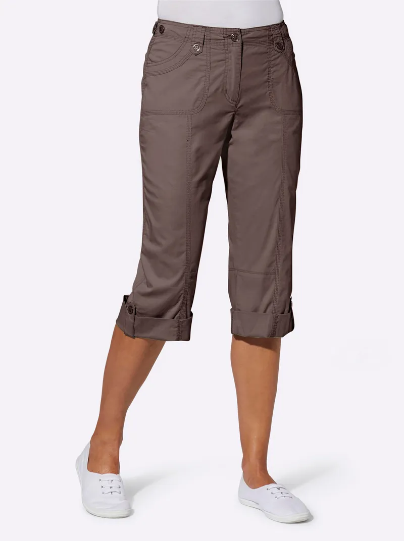 Witt Caprihose, Dunkeltaupe, – Produktbild 2 von 3