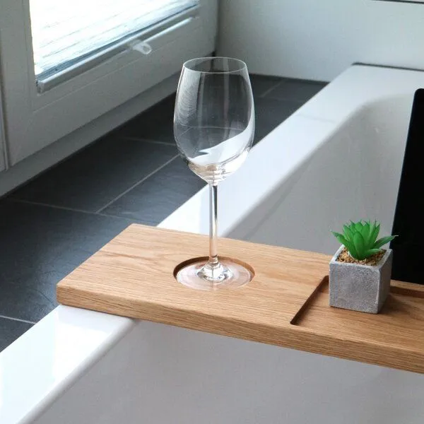 Woodkopf Woodkopf Badewannenablage LEA aus Holz – Produktbild 2 von 4