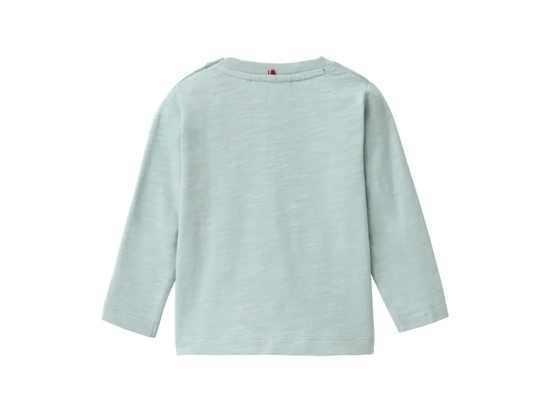 People Wear Organic People Wear Organic Langarm-Shirt mint 62/68, Grün, – Produktbild 2 von 2