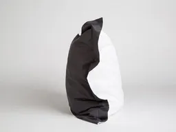 Yumeko Kissenbezug Anthracite/White "Yumeko" aus Baumwollsatin – Produktbild 1 von 1