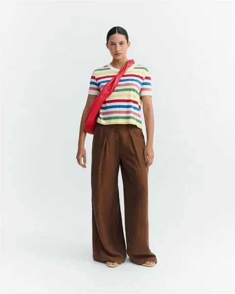 thinking mu thinking mu Streifen T-Shirt Modell: Zowie, Med stripes (bunt), – Produktbild 4 von 4