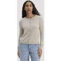 hessnatur hessnatur Strickjacke Regular aus TENCEL Lyocell mit Bio-Baumwolle, Düne, – Produktbild 1 von 1